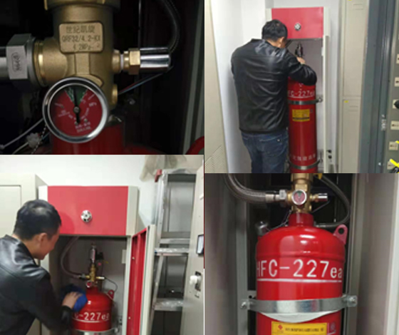 柜式七氟丙烷灭火装置如何安装？